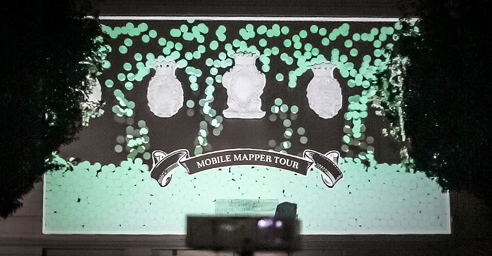 mobile mapper on tour